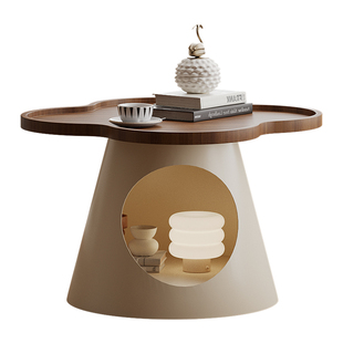 飘窗小桌子卧室窗台榻榻米不占地小茶几奶油风人宠共用家用小炕桌