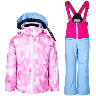 phenix菲尼克斯SKI竞技系列儿童防水防风双板运动保暖滑雪衣套装