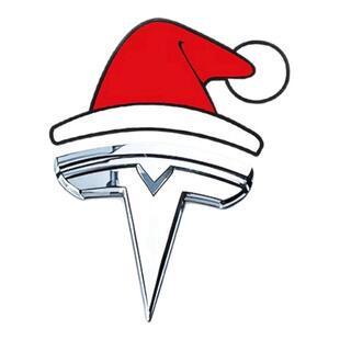 财神帽汽车通用新年春节个性创意磁吸标贴车标前标装饰可爱发财帽