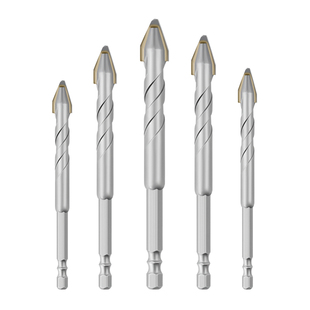 沪心歪头偏心钻头打孔混凝土专用水泥陶瓷磁砖干打神器玻璃三角钻