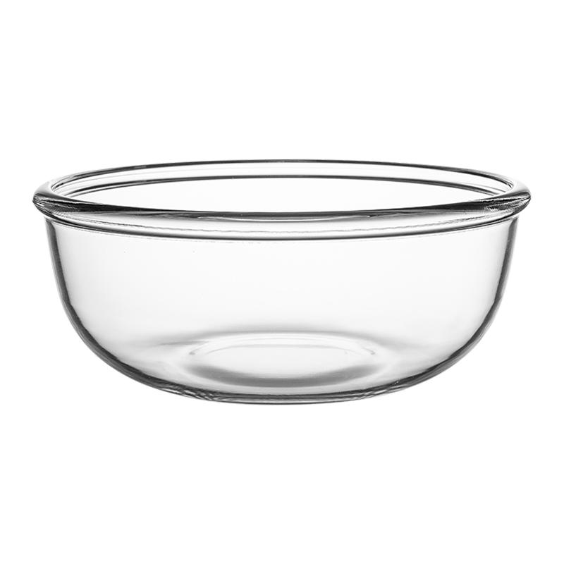耐高温玻璃碗微波炉专用带盖和面盆家用汤碗大号烘焙专用盆蒸蛋碗