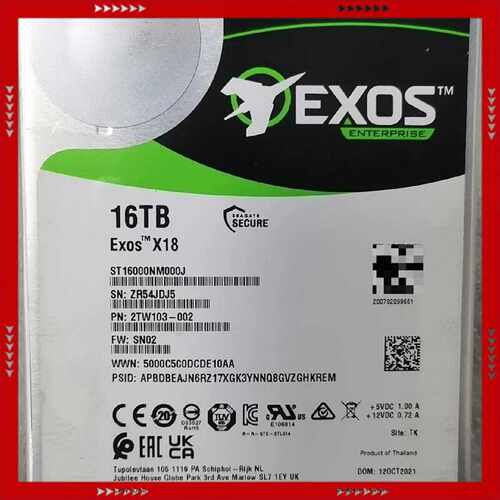 【问价】希捷16T SATA X18 ST16000NM000J
