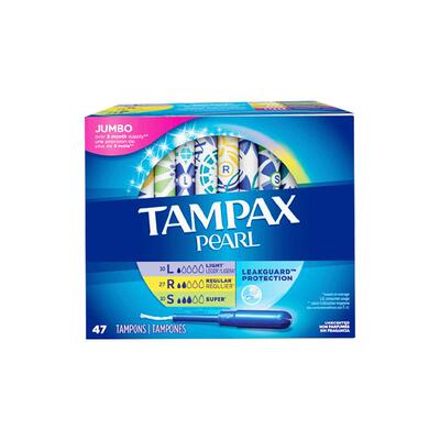 TAMPAX丹碧丝珍珠塑胶导管卫生巾