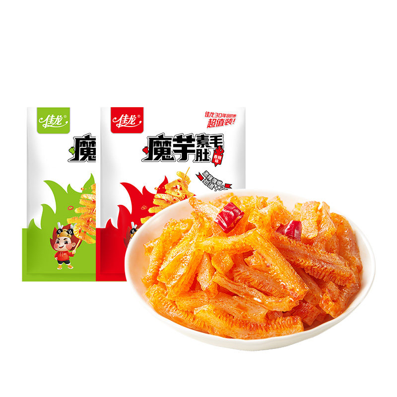 百亿补贴！佳龙魔芋爽素毛肚300g