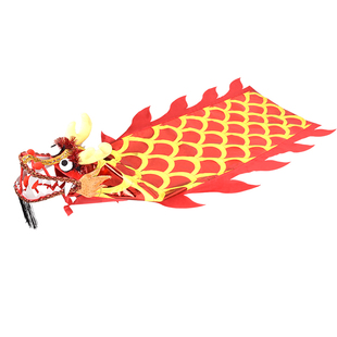 广场健身龙配件/龙身成人中老年耍布甩龙舞龙彩带甩彩龙彩条龙舞