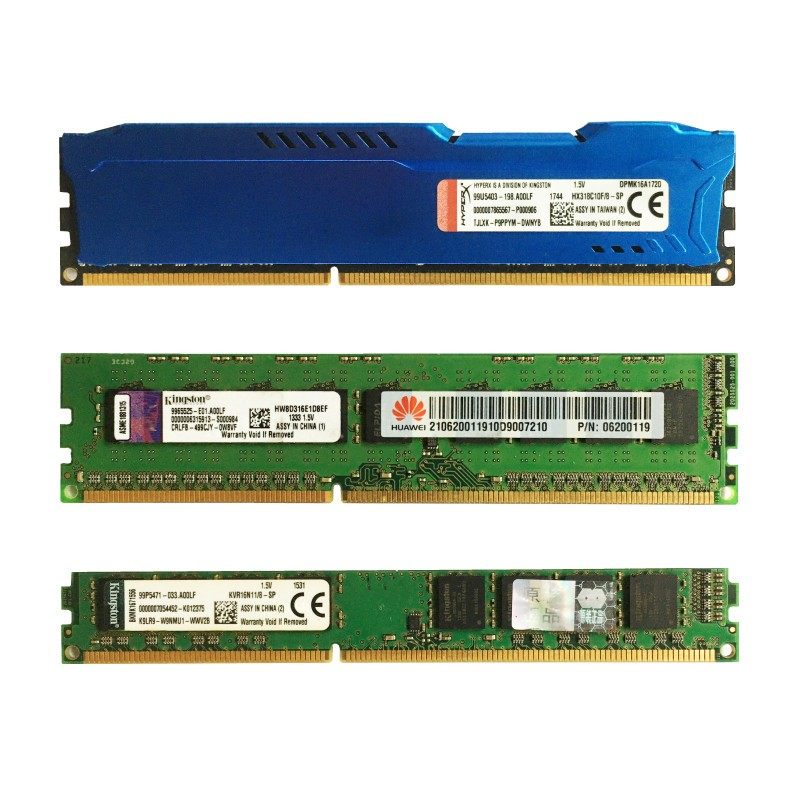 金士顿骇客神条DDR3内存条4G/8G台式机1333/1600纯ECC全兼容内存