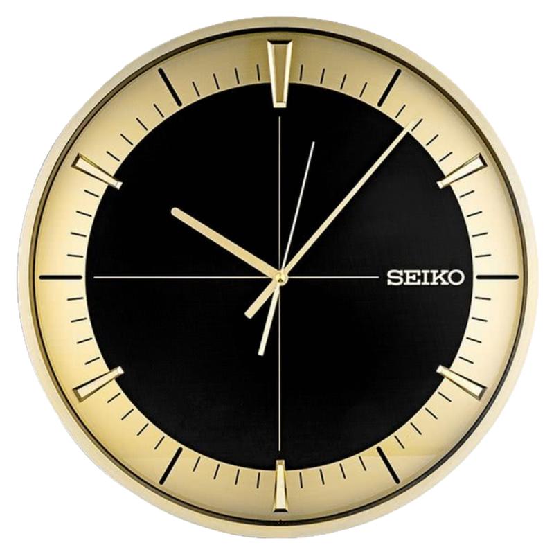 精工日本北欧风格金属挂钟