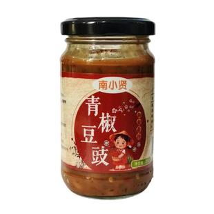 南小贤瓶装青椒豆豉河南特产辣椒酱下饭酱调味品