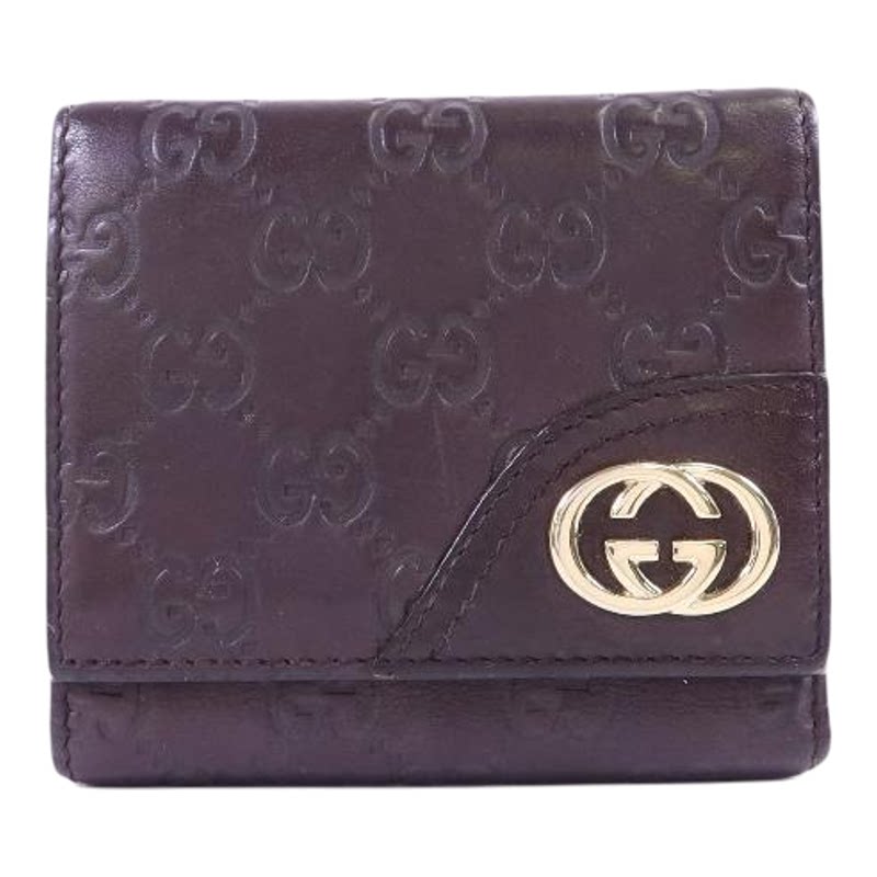 中古Gucci古驰短钱包レディース