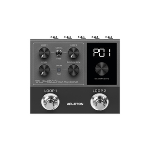 Valeton乐句循环效果器VLP-200电木吉他贝斯录音Looper单块调音器