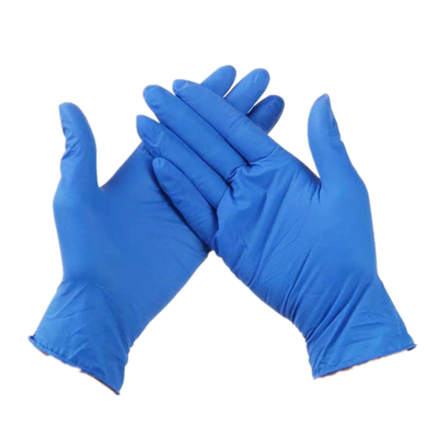 一次性加厚手套蓝色PVC乳胶耐用