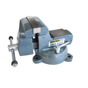 沪鼎方钢台虎钳重型工业级台钳6寸大象台虎钳世达台虎钳全钢铸钢