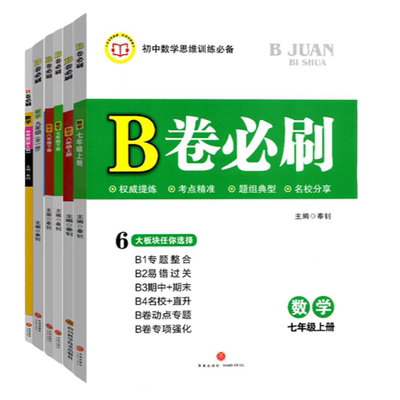 北师版B卷必刷七八九年级下数学