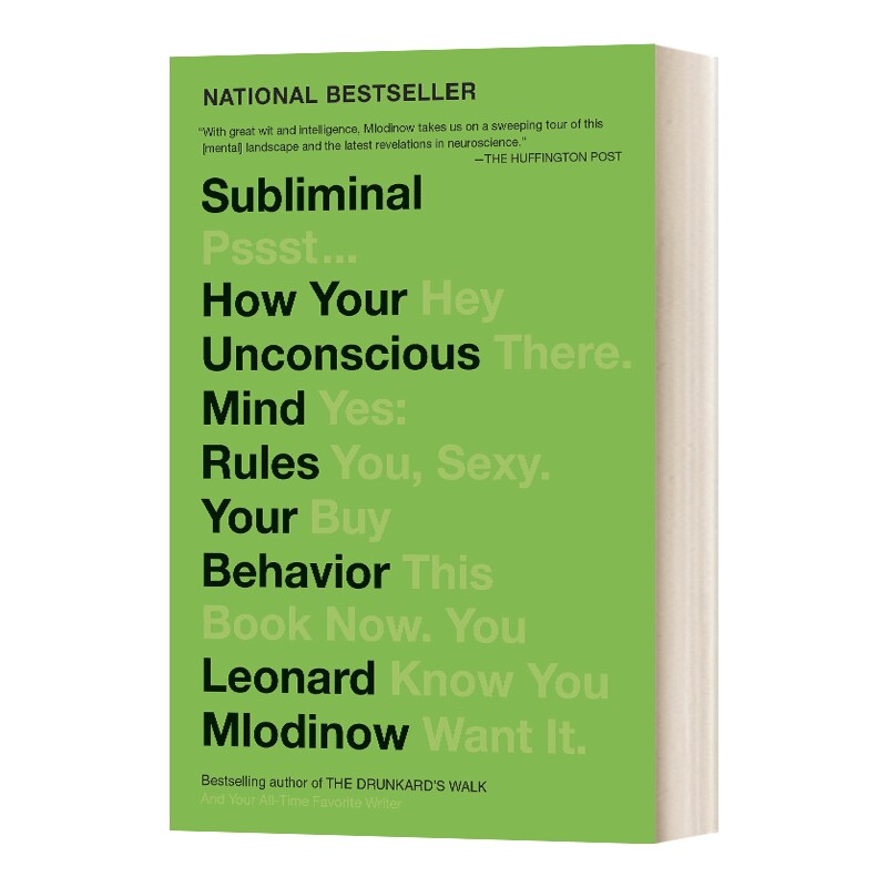 英文原版 Subliminal How Your Unconscious Mind Rule Your Behavior 潜意识 控制你行为的秘密 英文版 进口英语原版书籍