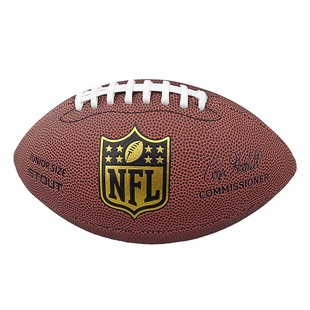 美式橄榄球专柜正品9号成人比赛球6#3#学生儿童球NFL金盾粉色蓝色