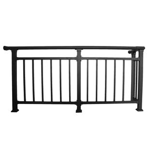 博盾钢丝楼梯扶手铝合金阳台护栏不锈钢立柱栏杆室外锌钢围栏工厂