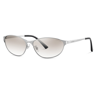 CAPONI复古猫眼金属墨镜Y2K朋克