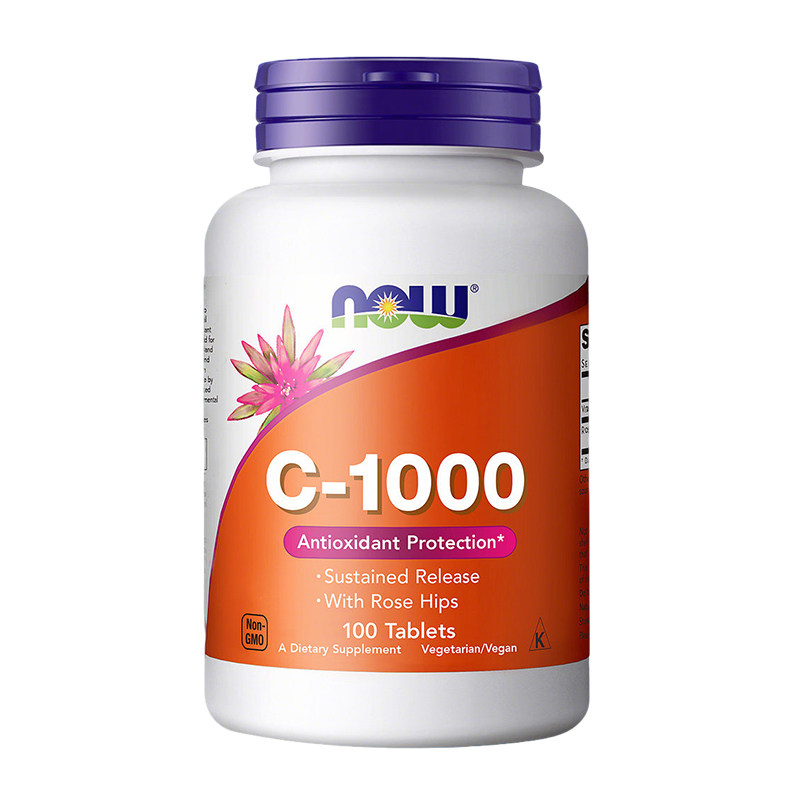 nowfoods诺奥美国进口维生素C缓释片vitamin美白淡斑免疫自护抵御