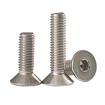 304不锈钢沉头内六角螺丝
