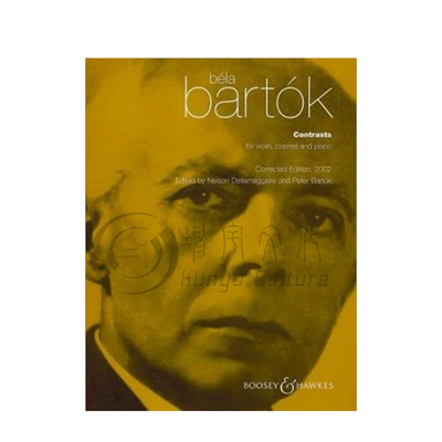 巴托克对比小提琴单簧管和钢琴