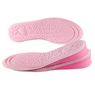 2双装 增高鞋垫柔软女不累脚隐形小个子运动鞋靴子马丁靴内增高垫