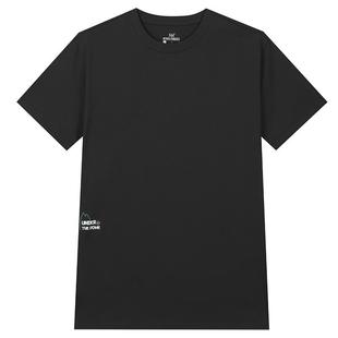 361度运动t恤男士2025夏季透气新款纯色亲肤上衣宽松圆领短袖男装