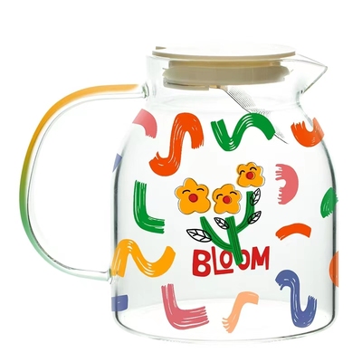 funlife生活馆可爱玻璃茶壶套装