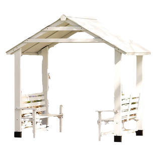 农家小院木质凉亭桌椅农村庭院阳光房凉棚室外亭子户外花园小木屋