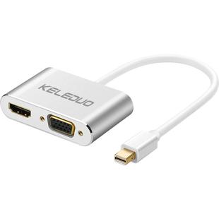 科乐多雷电2minidp转换器hdmi转视频适用苹果macbook微软surface5pro6扩展坞双屏接口扩展VGA显示器三屏镜像