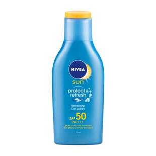 妮维雅防晒霜隔离50倍清透防紫外线身体防水防汗官方旗舰店正品