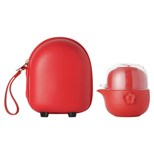 故宫 喜上眉梢事如意便携茶具套装 茶壶茶杯礼盒 礼品 故宫文创