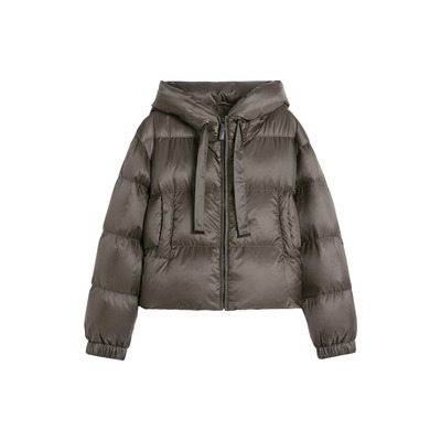 【季末甄选】MaxMara 25秋冬新品女装抽绳连帽羽绒服9486115506