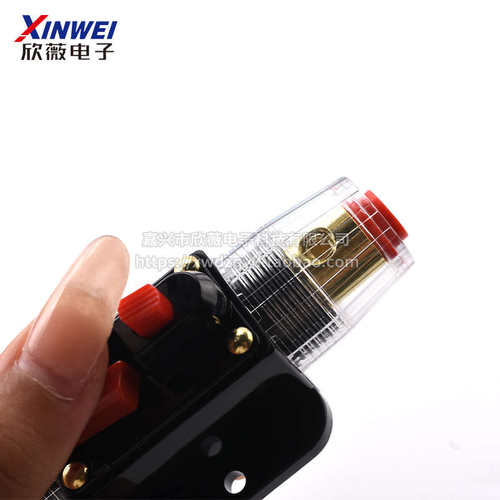 房车改装电流电源线保护自动恢复位断路器汽车音响带开关保险丝座