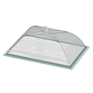 盖菜罩可折叠饭菜罩子商用防苍蝇网罩家用餐桌罩剩饭菜罩子食物罩