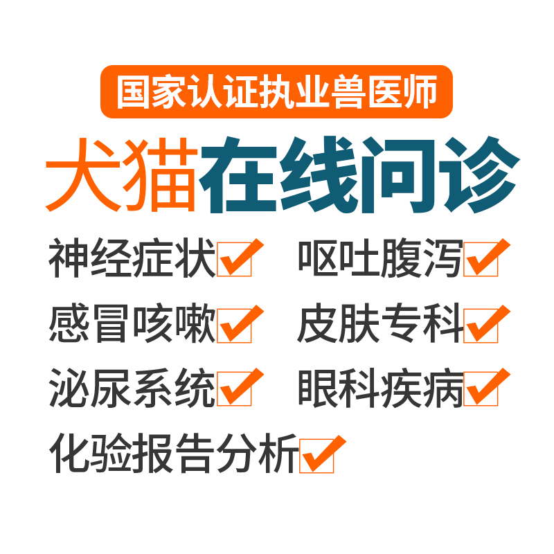 宠物医生问诊24小时猫线上药店诊所看病猫咪生病狗狗医院兽医咨询