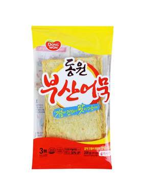 韩国进口东远鱼饼炒年糕海鲜饼