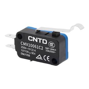 CNTD昌得小型微动开关CMV100D/101D/102D/103D按钮限位器行程开关