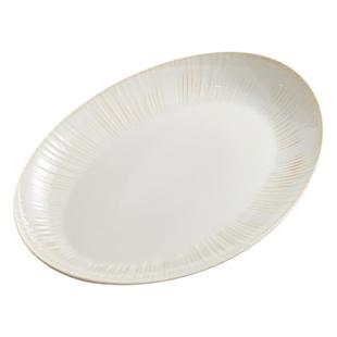 造器鱼盘家用2025新款蒸鱼盘子高级感大尺寸陶瓷精致高端大菜盘子