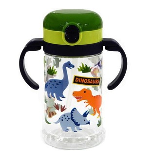 宝宝手柄吸管杯刻度背带恐龙skater进口幼儿园凯蒂猫男女儿童水杯