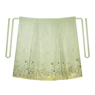 阳光玫瑰织造司原创明制汉服云肩刺绣国风立领衬衫仿妆花马面裙女