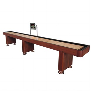 沙狐球台酒吧沙壶球桌4.88米投分球健身器材正品标准全实木硬滑道