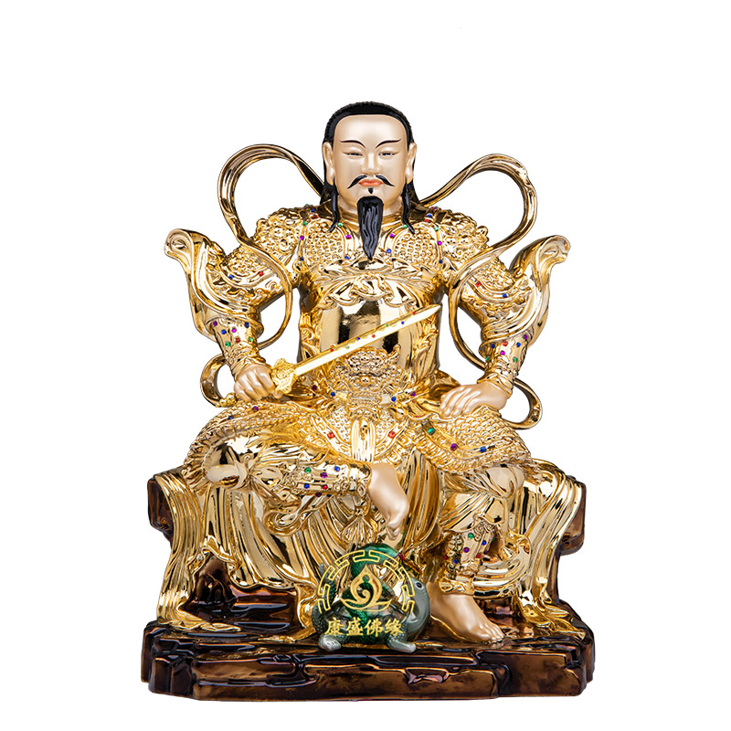 武当山真武大帝神像供奉摆件