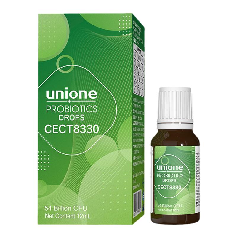 悠尼恩unioneCECT8330益生菌肠大人胃儿童新西兰进口滴剂戊糖片球