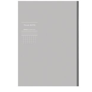 nakabayashi仲林 日本进口网格本黑皮笔记本子竖翻方格纸b5本手绘小方格本a4本几何学生a3草稿本记事本