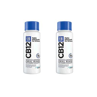 英国药房CB12清新口气长效护理薄荷漱口水清新自然正品250ML*2