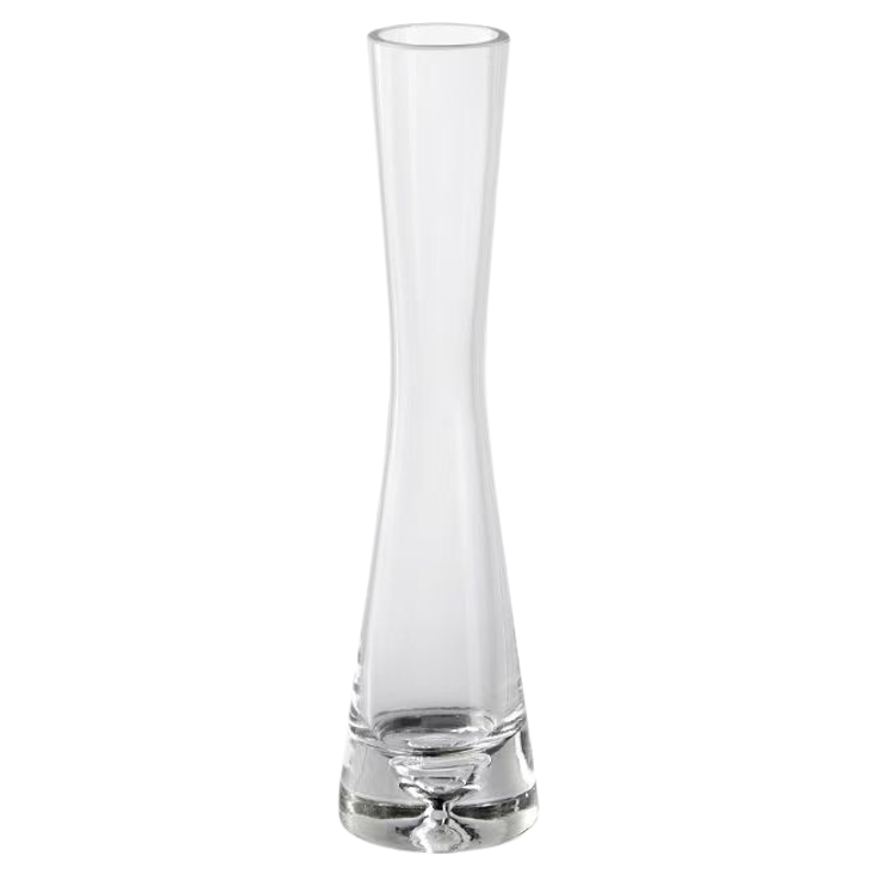 轻奢单支花瓶玻璃透明插花客厅小