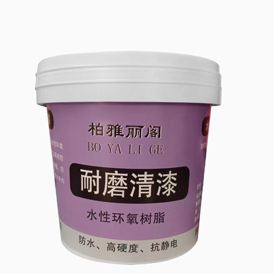 耐磨罩光清漆防水水泥地面漆水性环氧地坪漆亮光地面漆地板漆油漆