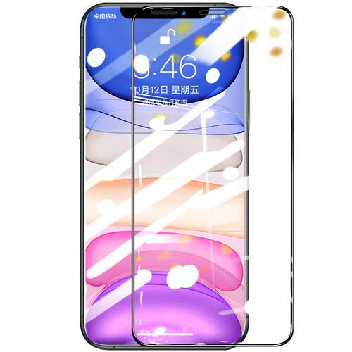 大集汇适用苹果11钢化膜iPhone11Pro全屏覆盖11promax手机全包边抗摔防指纹i气囊max屏幕蓝光ip防窥ipnoe十一