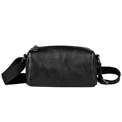 古造新款真皮男士单肩斜挎包