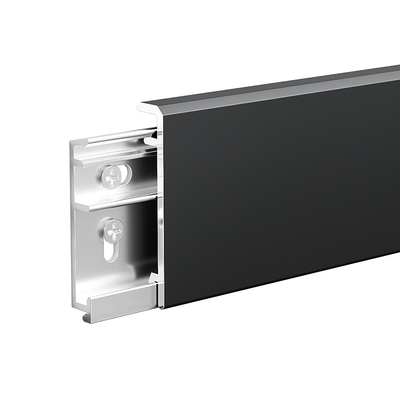 铂典铝合金无痕款踢脚线厂家直销